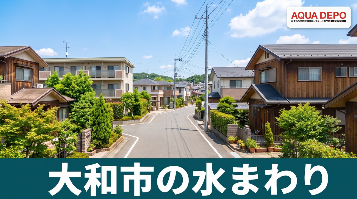 大和市の水まわりリフォーム｜地域の住宅事情と対応エリア