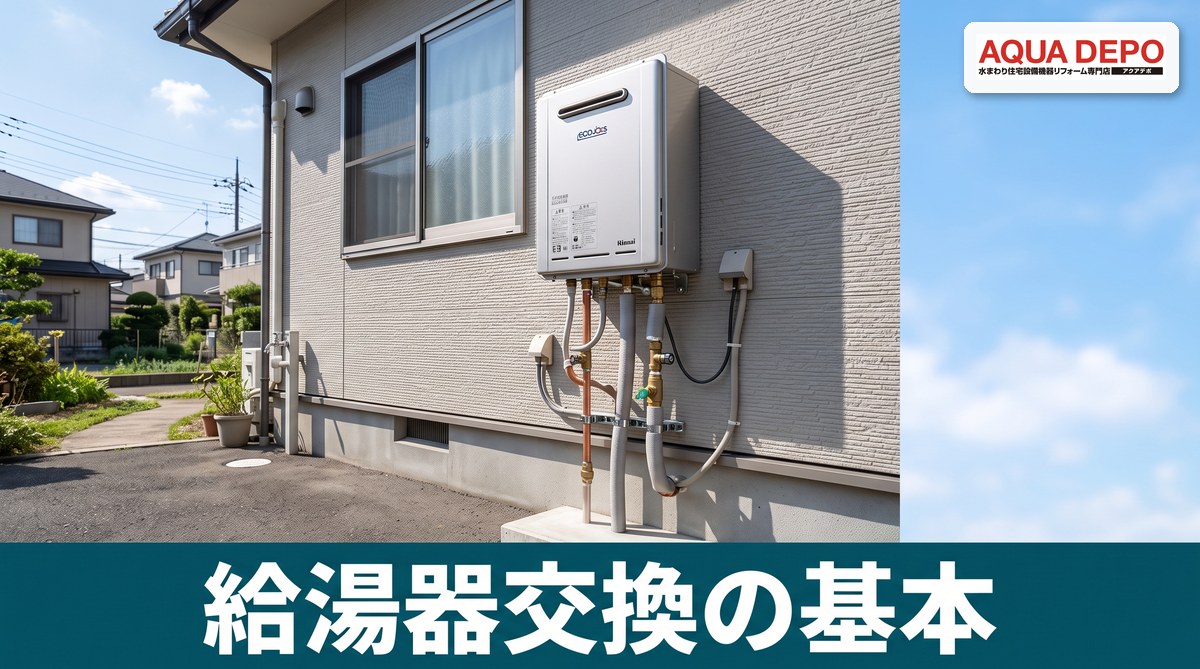 給湯器交換のすべて｜費用・機種・工事の流れをまとめて解説