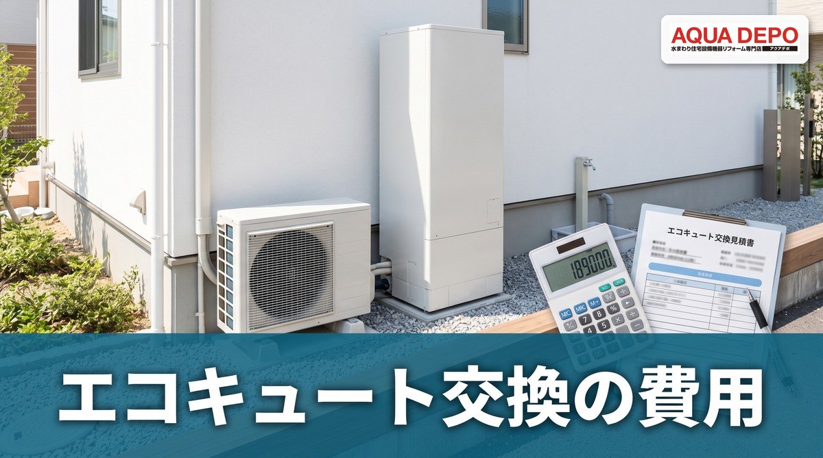 エコキュート交換の費用相場と内訳｜本体以外に何がいくらかかるのかを全部開きます