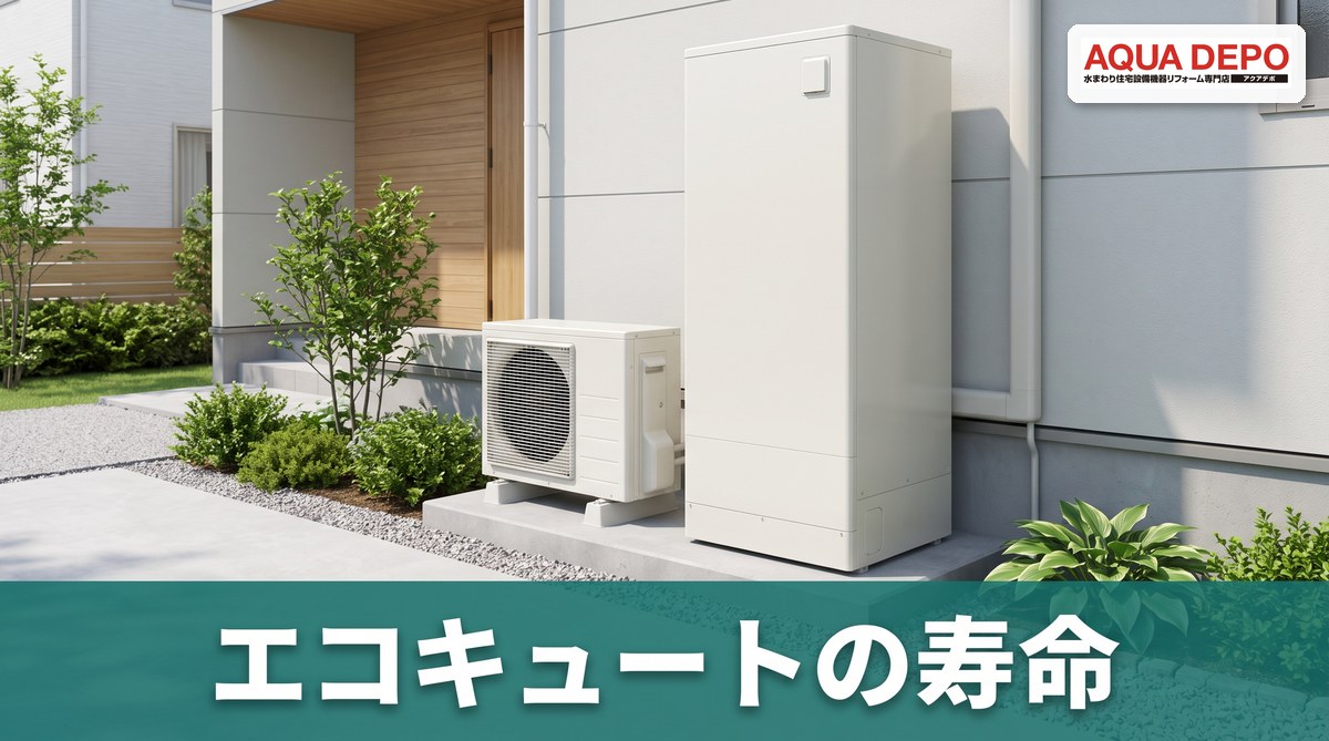 エコキュートの寿命は何年？故障のサインと修理・交換の損益分岐点