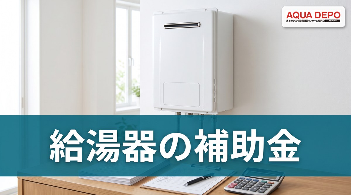 給湯器の買い替えで補助金は使える？高効率給湯器の支援制度と申請の流れ