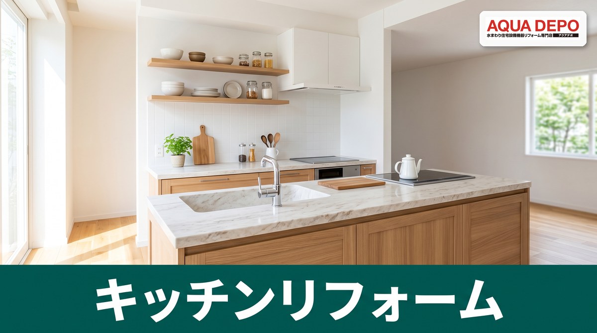 キッチンリフォームのすべて｜費用・レイアウト・機器の選び方