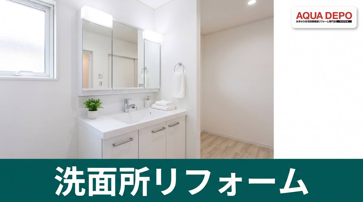 洗面所リフォームのすべて｜費用・洗面台・内装