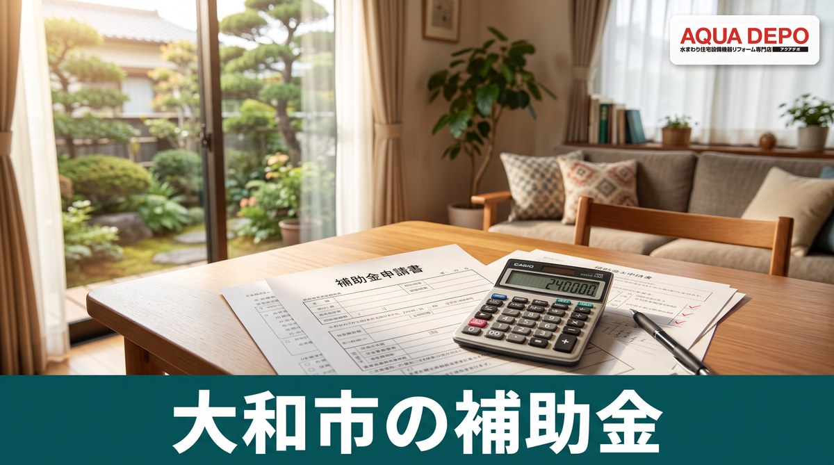 大和市で水まわりリフォームに使える支援制度の調べ方