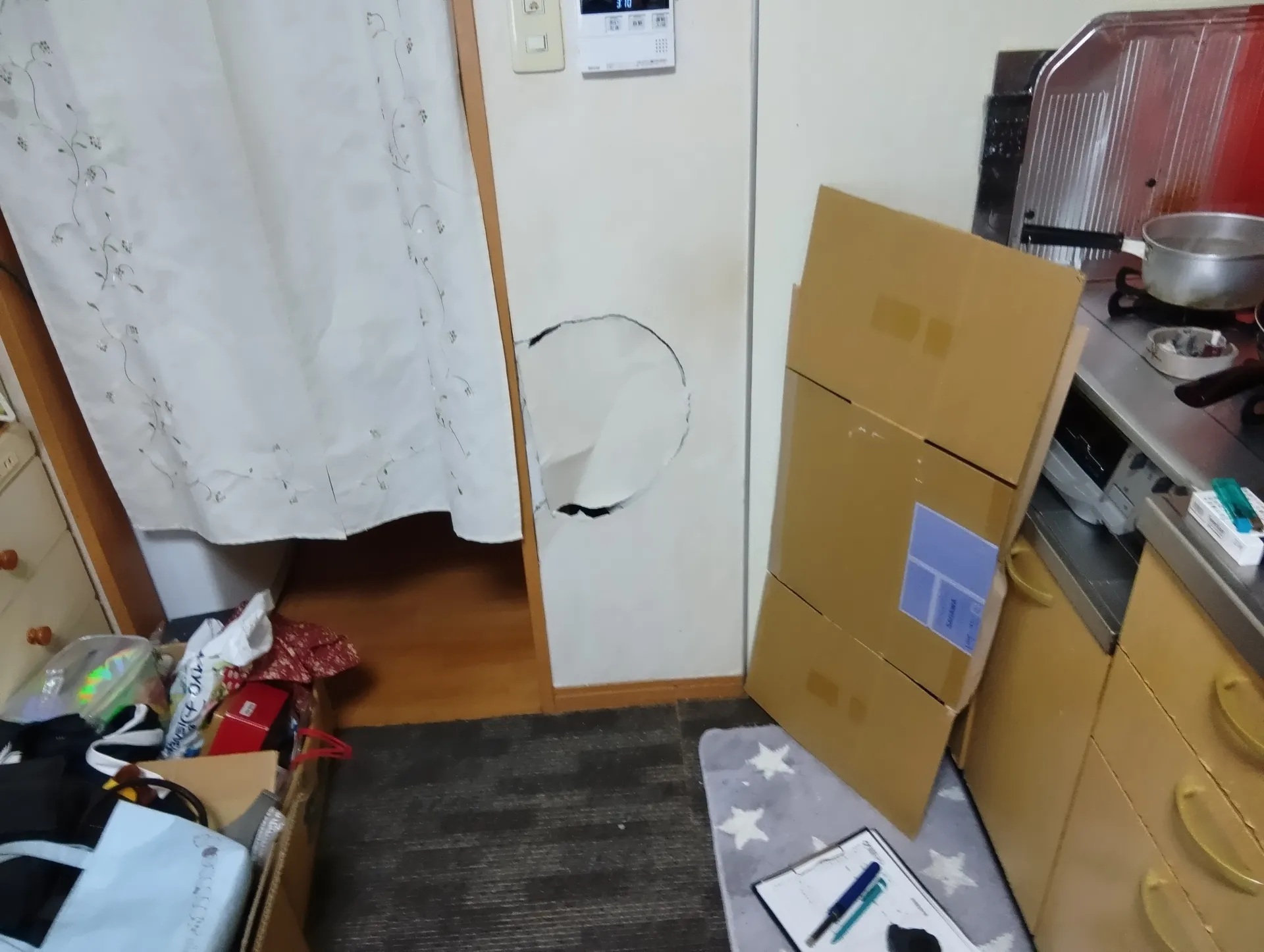 施工前の写真